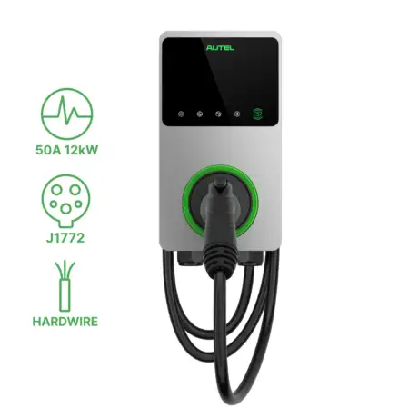 Borne de recharge pour véhicules électriques AC Elite Home 50 A 12 kW | CA