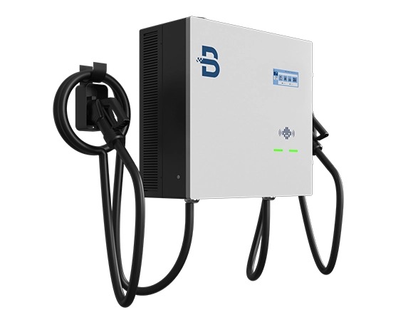 Chargeur mural CC pour véhicule électrique à 2 pistolets – Image 5