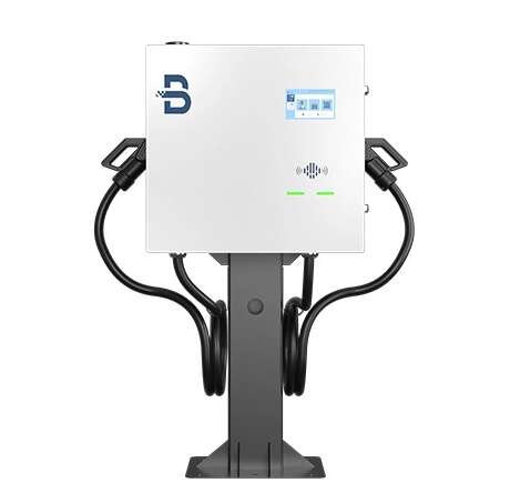 Chargeur mural CC pour véhicule électrique à 2 pistolets