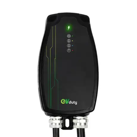 Borne de recharge fixe EVduty-60 (48A) pour véhicule électrique, sans prise